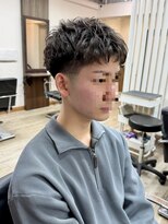 アイヴィー 池袋(IVY)&nbsp;池袋スパイキーショートパーマ◎[池袋メンズ美容室］