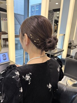 エアー 銀座タワー(AIR) 結婚式お呼ばれヘア/ヘアセット/カチモリヘア