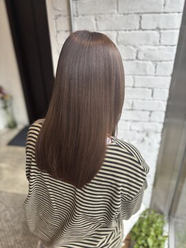 ブランコ ヘアアンドメイク(Buranko Hair&Make) 【Buranko】ロングヘアー/白髪ぼかしパサつきうねり対策