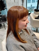 ヒスイバイケンジ(hisui by KENJE)&nbsp;イヤリングカラー/インナーカラー/髪質改善トリートメント