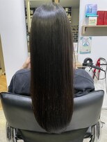 ダスティ 豊科駅前店(Dasty) 湿気に負けない艶ストレート×髪質改善