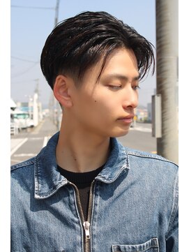ブレッド 倉敷(BRed) 艶感スッキリ刈り上げマッシュ