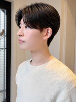 ローネス 表参道(LONESS)&nbsp;毛流れセンターパート／ニュアンスパーマ／毛流れパーマ