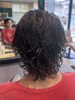 ペッツ プロフェッショナル(PETZ PROFESSIONAL)&nbsp;メンズウルフ×サーフカール｜無造作パーマ