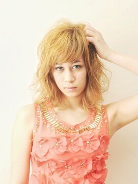 ヘアークリエイト コンテ(hair create Conte) 外国人風エアリーセミディ