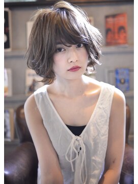 ロイジー(roijir) 【roijir 表参道】大人くびれショート×グレージュカラー