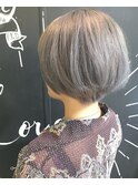 お客様Style130 ホワイトアッシュボブ 【 shoma 】