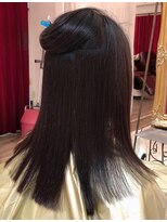 大嶋直樹の美容室 表参道&nbsp;高難易度縮毛矯正＝手で乾かしただけです。本当です。