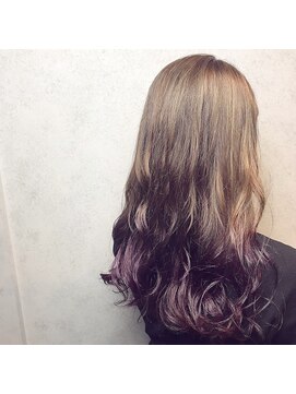 ヘアサロンエム 大宮東口(HAIR SALON M) 外ハネボブ/アッシュブラウン/ネオウルフ/デザインカラー