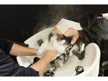 HAIR MEDICAL SALONの擦らないシャンプー