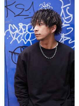 メンズサロンドットリアン(dot. lien) 【福永 まどか】ツイストスパイラル×ホワイトメッシュ