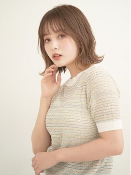 ルクスドレ 新宿(Luxe doree') くびれヘア/アースカラー/地毛風カラー/大人ヘルシー[新宿駅]