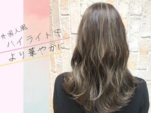 ヘアークリアー 越谷の雰囲気（ハイライトなどデザインカラーが好評！白髪ぼかしにも◎）