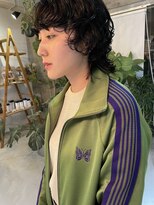 レオ(LEO.) ウルフにパーマ