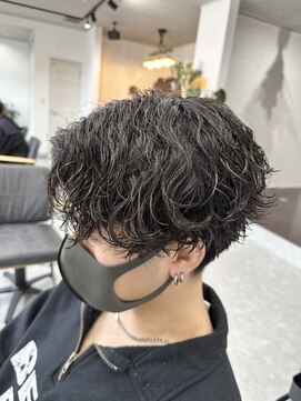 フゥ 宇都宮(FeU) 波巻きスパイラル/メンズパーマ/ツイストスパイラルパーマ