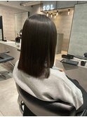 シルク縮毛矯正×ロブ