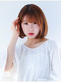 【haruka】大人っぽい柔らか内巻きボブ x ナチュラルブラウン