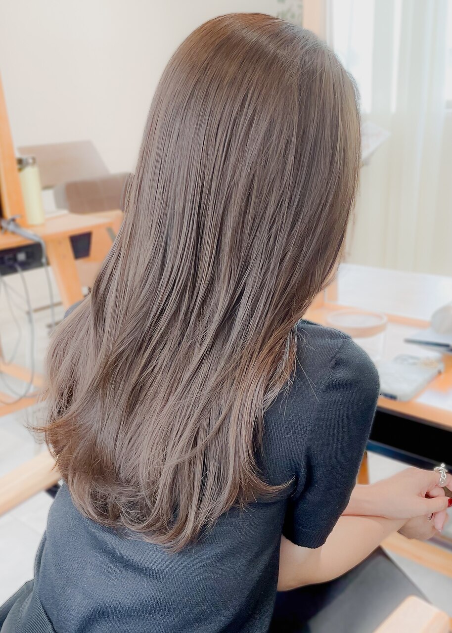 【自分史上No1.更新◎】似合わせカット＋arカラー＋髪質改善”Aujua”TR