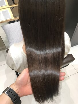 アニュー 北浦和店(ANEW) 《髪質改善》うるうるな質感・髪質改善・りんご幹細胞