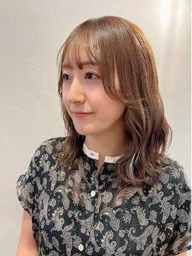 ラリール(Lallir) インナーカラーミルクティーベージュ