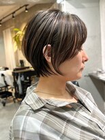ティダスマイル(tida smile)&nbsp;似合わせカット×くびれショート×大人ハイライト