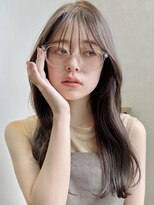 ガーデン 銀座(GARDEN)&nbsp;伸ばしかけブルージュグレーベージュハッシュカットくびレイヤー