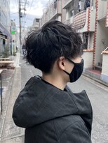 オムファミーユラグ(homme, famille raugh) 緩めスパイラル