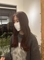 ヘアデザイン プティパ(Hair Design petit-pas) レッドブラウンカラー
