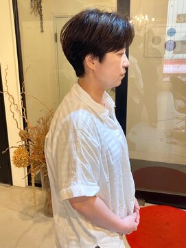 シナリオ(scenario.) curly hair cut