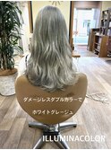 ロングでもハイトーングレージュ