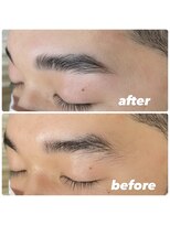 ピークアブー アヴェダ アトレ恵比寿(PEEK-A-BOO AVEDA)&nbsp;大平彩　ハリウッドブロウリフト　メンズ