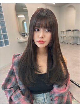 リッカ(LICCA) 【LICCA 伊崎優李】ブラウン/韓国ヘア/レイヤーカット/前髪