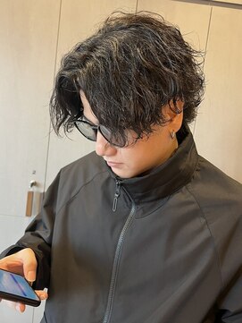 エリマバイフィフス 調布(elima by fifth) 波巻きスパイラル波巻きパーマ調布ミディアムパーマ調布メンズ
