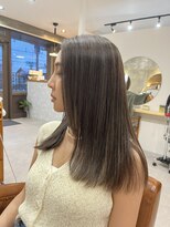 ノエル ヘアー アトリエ(Noele hair atelier) セミロングにシャドウハイライト
