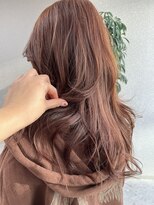 天神美容室&nbsp;【KASUMI天神美容室】ベージュ×海外レイヤー