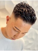 フェード/ビジネスパーマ/バーバースタイル/ツーブロ