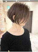30代40代50代白髪ぼかし髪型白髪染め面長細目ハイライト