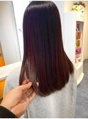 【姫路STEP】大人ミディアムレイヤー＊ナチュラルレッド