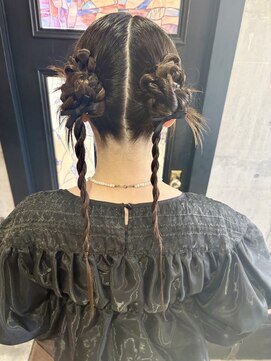 オー(oOo) ちょい癖カチモリヘア