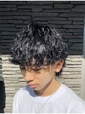 マッシュウルフ【宮崎/メンズ/メンズパーマ/波巻きスパイラル】