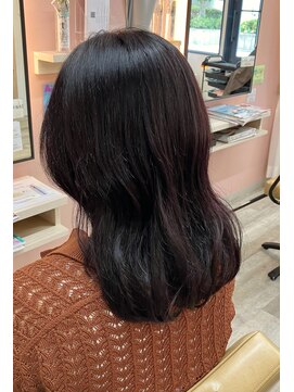 スリーバイエイム(03 eim) 髪質改善トステアカラー＊ボルドーブラウン