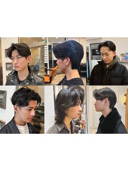 【スタイリングカット\3000/炭酸シャンプー+眉カット+カット\4400】メンズのオシャレも《Lucia》にお任せ★