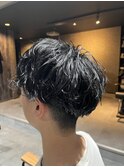 MEN’S HAIR/波巻ツイストスパイラル/フェザーパーマ/柏