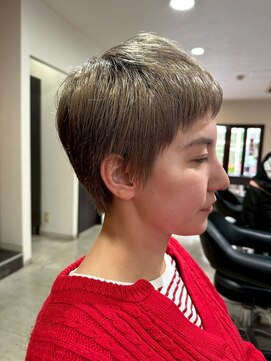 ヴィスト バイ レボ(VIST by REVO) 着物ヘア/大人ガーリー/ダークアッシュ/似合わせカット/新松戸