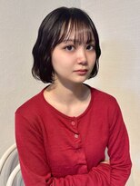 アンニュ(annuy)&nbsp;ボブ アッシュ 透明感カラー 顔周りカット 艶髪 髪質改善 20代