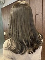 マッシュ チャヤマチ(MASHU chayamachi)&nbsp;柔らか透明感/ブリーチなし/オリーブブラウン/大阪梅田