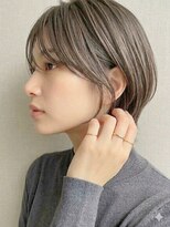 サンタフェ 岐阜島店(Santa'Fe)&nbsp;脱白髪染め/白髪ぼかしカラー/レイヤーカット/ショート