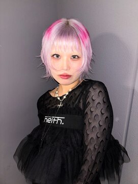 ロテサカエ(Lote.Sakae) デザイン/大人ガーリー/ダークアッシュ/似合わせカット/栄