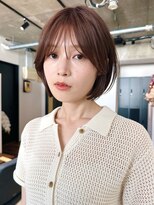 シンス 銀座(since)&nbsp;小顔ショート/小顔カット/似合わせカット/イノアカラー