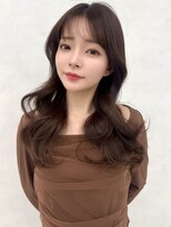 アッシュ 新杉田店(Ash)&nbsp;新杉田レイヤーカット韓国ダブルカラー顔周り前髪カットボブ